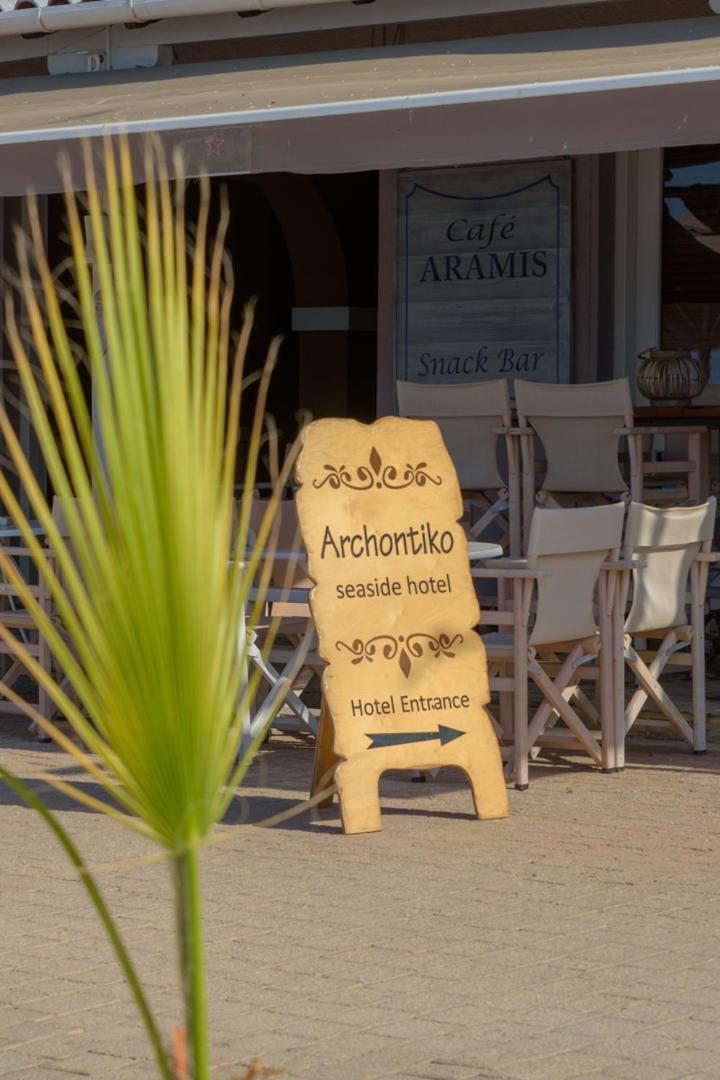 Archontiko Seaside Hotel Platanias  Exteriör bild