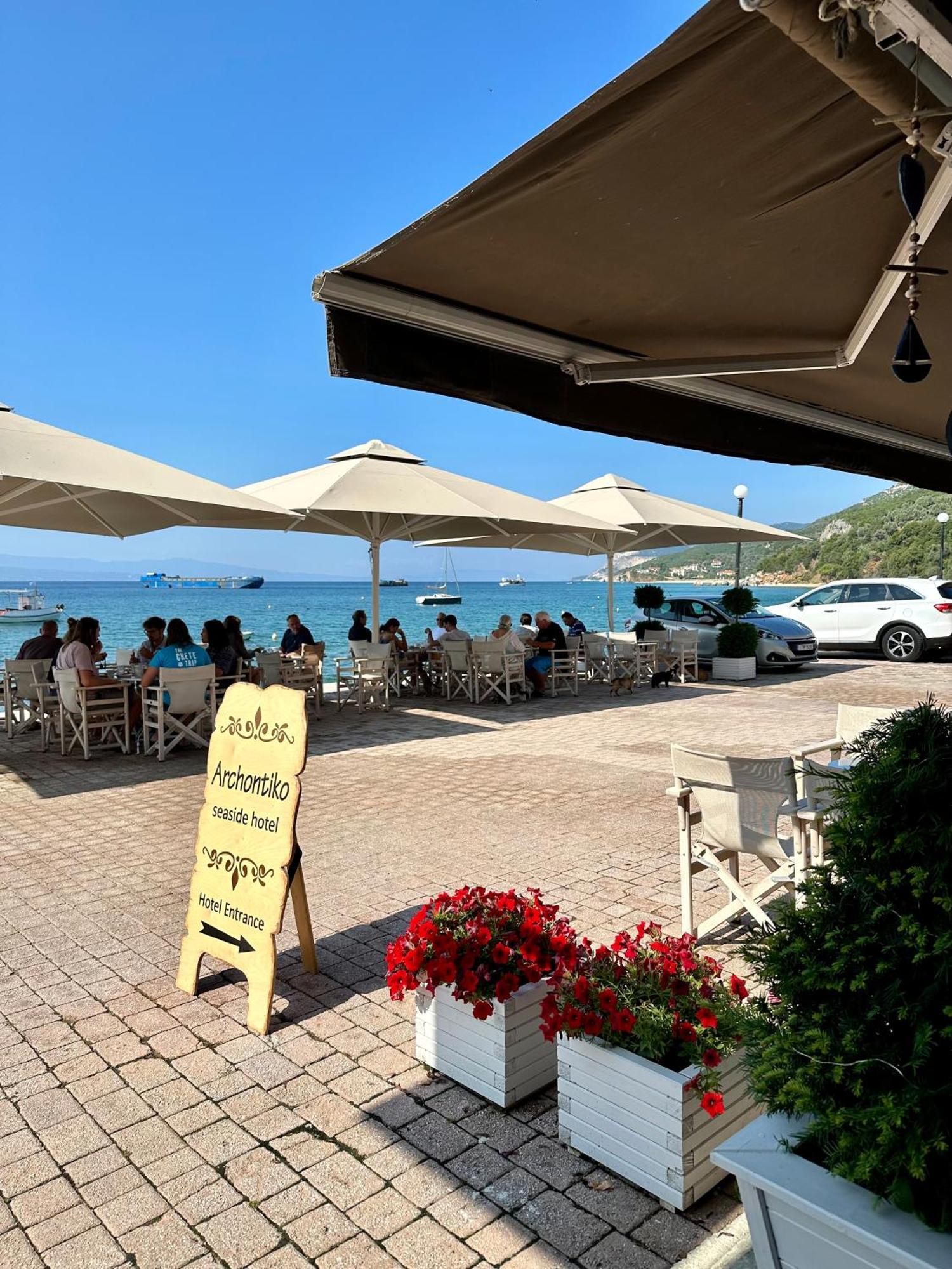 Archontiko Seaside Hotel Platanias  Exteriör bild