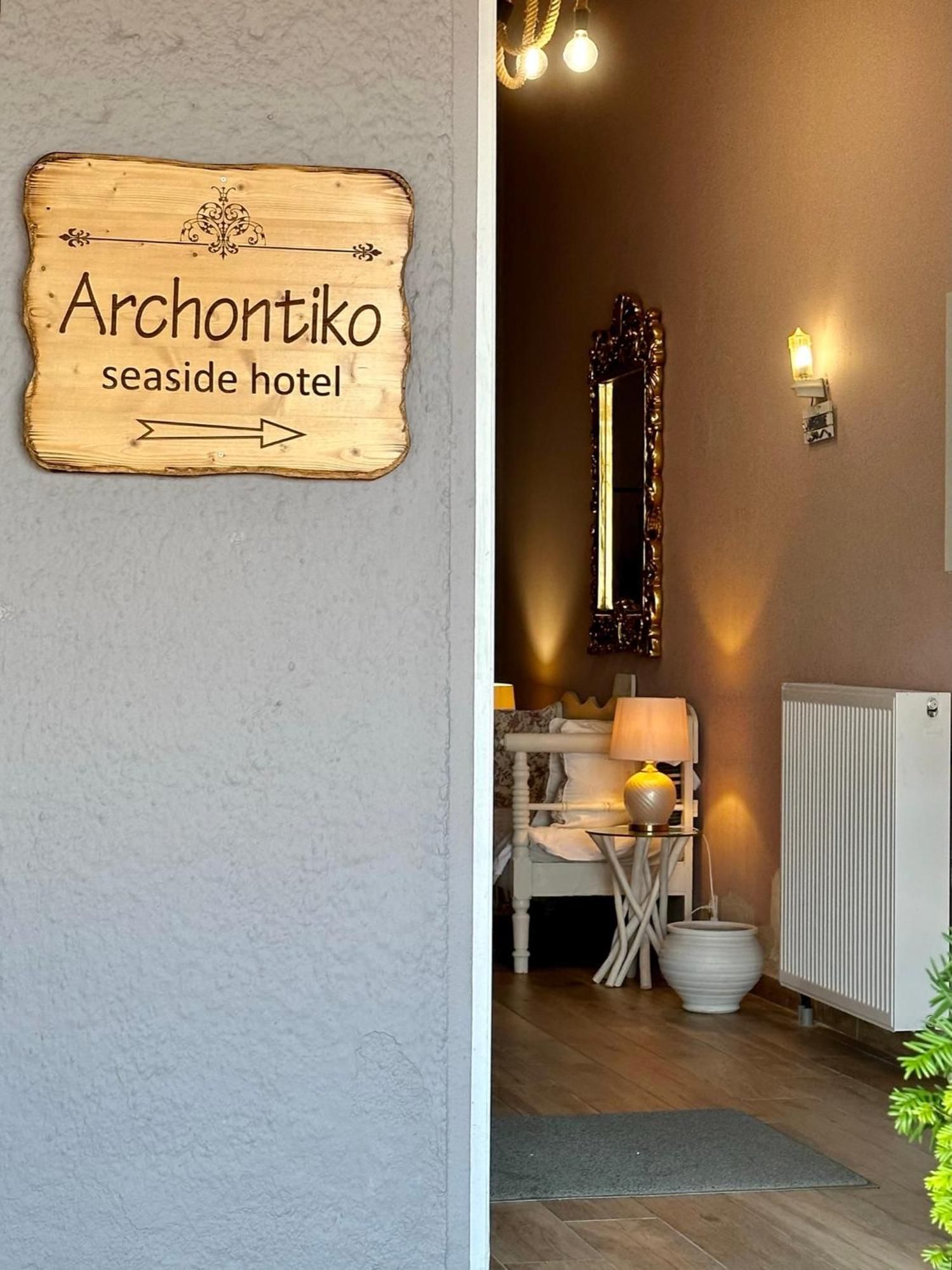 Archontiko Seaside Hotel Platanias  Exteriör bild