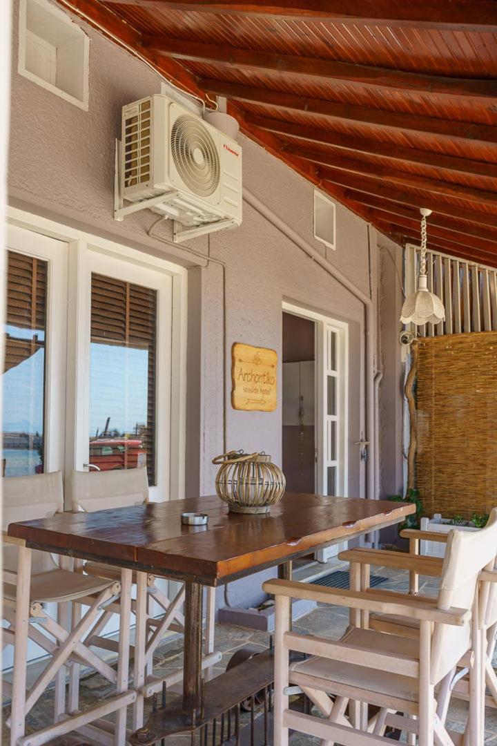 Archontiko Seaside Hotel Platanias  Exteriör bild