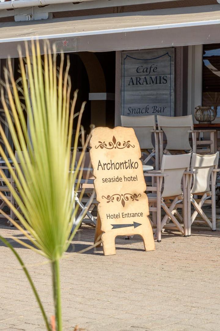 Archontiko Seaside Hotel Platanias  Exteriör bild