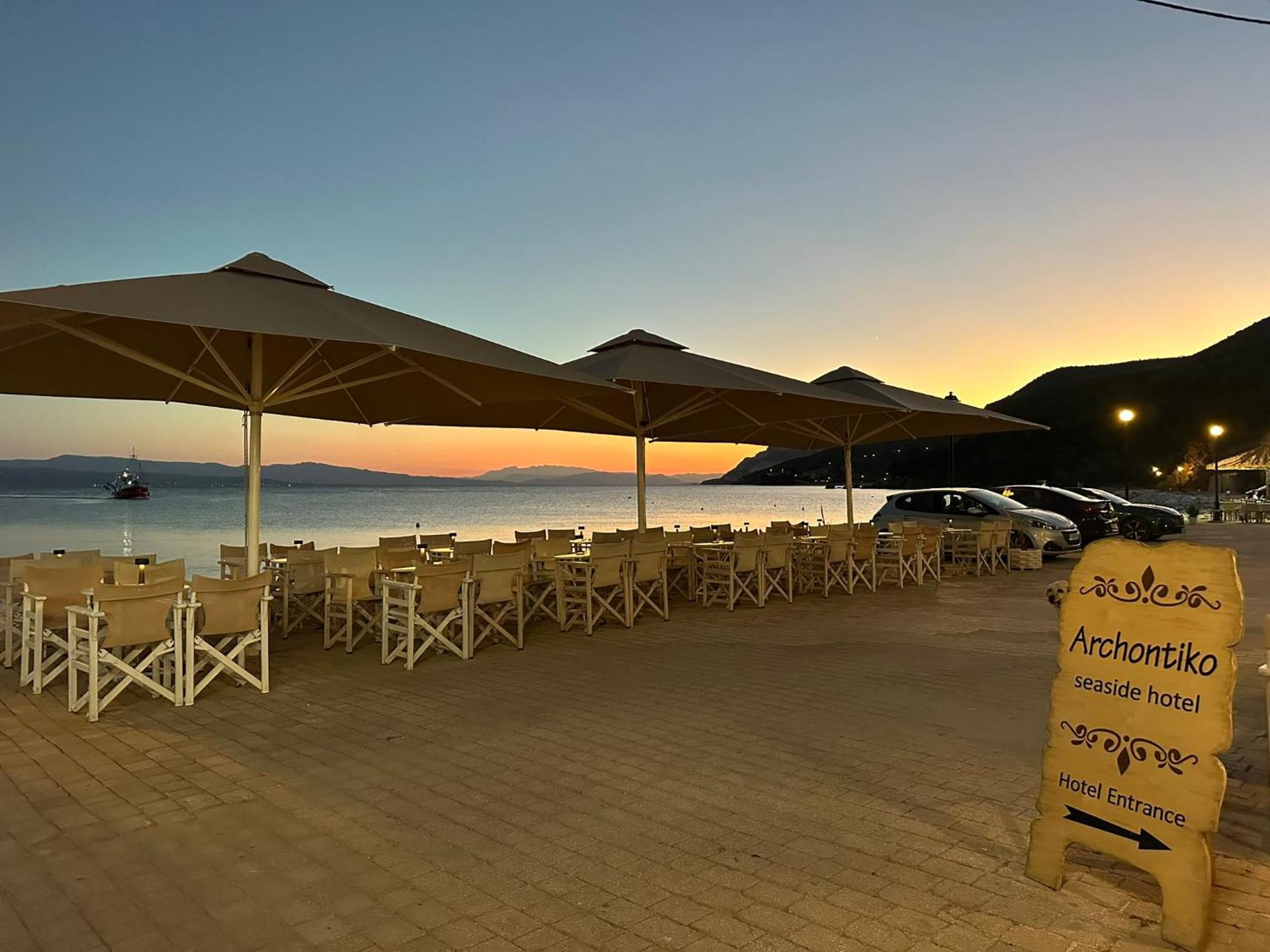 Archontiko Seaside Hotel Platanias  Exteriör bild